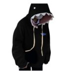 DEAL STACK – Shark Hoodie Jacket for Women, Long Sleeve Blue