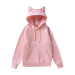 DEAL STACK – Shark Zip Hoodie for Women, Blue, Long Sleeve, Oversized