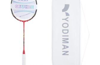 DEAL STACK – YODIMAN Pro Ultra-Lightweight Badminton Racket, M55J Carbon Frame