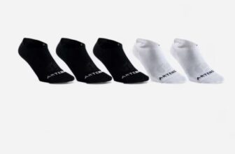 DECATHLON Low Sports Socks 5-Pack RS 160 – Black/White White / Grey – Free C&C