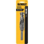 DEWALT DW1629 1-Inch 1/2-Inch Reduced Shank Twist Drill Bit