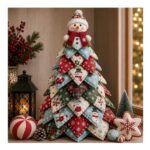DIY Christmas Quilted Fabric Tree Kit