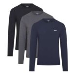 DKNY Mens Warriors Mens T-Shirt (Pack of 3)