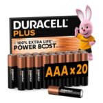 DURACELL plus AAA Alkaline Batteries (20 Pack)