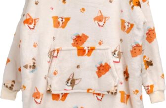 Daisy Dreamer Kids Hoodie Blanket Oversized Ultra Plush Girls Sherpa Giant Big Hooded Sweatshirt