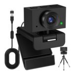 Danyesth 2K USB Webcam for Laptop and PC with Microphone