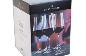 Dartington Crystal Red Wine Glasses 4 Pack