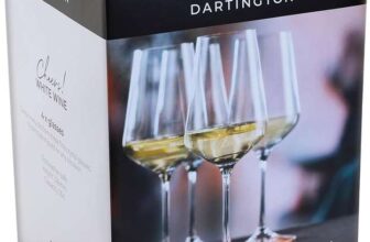 Dartington Crystal White Wine Glasses 4 Pack