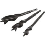 DeWalt Extreme Tri Flute Wood Drill 3 Piece Bit Set – Free C&C