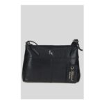Delilah Elegant Real Leather Crossbody Bag