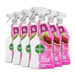 Dettol Multipurpose Spray, Pomegranate and Lime Disinfectant (6 x 1L) 6L – possible £11.34 with max S&S 15% off voucher