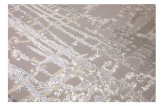 Diamond Haze Abstract Brown Rug 120 X 170cm