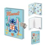 Disney Stitch A6 Lockable Notebook