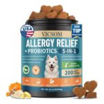 Dog Allergy Relief Chews with Probiotics for Itching – £9.68 S&S Voucher