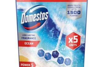 Domestos Power 5 Ocean Toilet Rim Blocks, 5×50 G