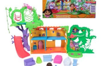 Dora Rainforest Casita Playset with Dora and Boots Figures