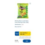 Doritos Dip or Sharing Crisps 230g : 2 for £3.50 or 3 for £5 Clubcard Price