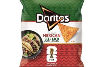 Doritos Mexican Beef Taco Chips 180g