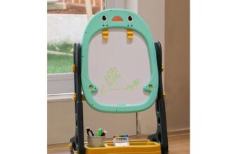 Double-Sided Adjustable Drawing Magnetic Easel