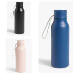 Double Wall Stainless Steel Leak-Proof Drinks Bottle, 500ml – Navy, Pink, Black (£2.95 C&C)