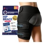Dr. Arthritis Hip Support Brace, Left, Black, S/M, Handbook