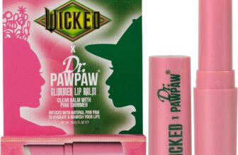 Dr.PAWPAW x WICKED Vegan Lip Balm 3g, Nourishing Multi-Purpose Pawpaw Balm with Magical Shine, Cruelty-Free Lip Care for Radiant Lips