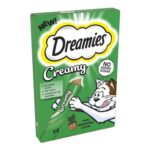 Dreamies Creamy Cat Treats 11x4x10 G with Catnip