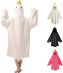Duck Onesie Kids Halloween Cosplay Cute Hooded Plush Duck Wearable Blanket