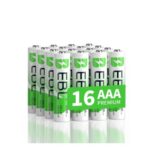 EBL AAA Rechargeable Ni-MH Batteries 1.2V 1100mAh 16-Pack