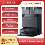 ECOVACS DEEBOT X8 PRO OMNI Robotic Vacuum Cleaner Sweeping Robot Carpet Cleaner with code – ECOVACS EURO Store