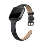 EDIMENS Slim Genuine Leather Replacement Strap for Fitbit Versa