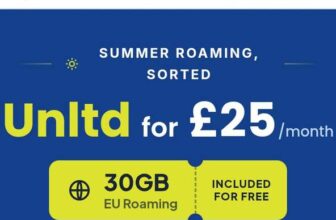(EE) Talk Home Unl £25 roll on PCM, (limited EU roaming)