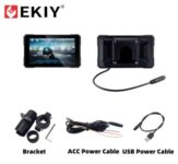 EKIY 5.0 inch Wireless CarPlay Moto Android Auto Portable Digital Motorcycle Dashboard GPS Navigation (with code) EKIY Moto Store