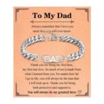 EPVID Cuban Chain Bracelet for Men – Gift for Dad
