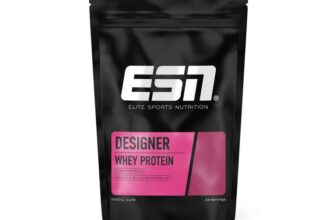ESN Whey Protein Powder, Designer Stracciatella Protein Powder, 1000g