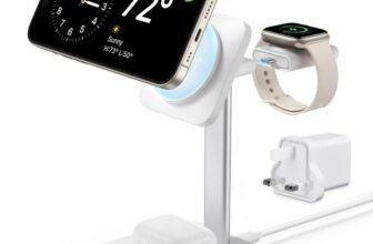 ESR for 3-in-1 MagSafe Charger Stand with checkout discount Sold by Eleganticy_EU Store / FBA