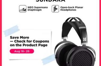 EXCLUSIVEHiFiMAN Sundara Planar Magnetic Headphones ( Open Back ) w/code&paypal cashback Hifiman Official Store