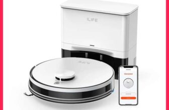 EXCLUSIVEILIFE A30 PRO 5000Pa Suction, Robot Vacuum and Mop Combo, Self Emptying w/code ILIFE GLOBAL Store