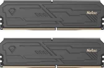 EXCLUSIVENetac Shadow Ill DDR4 RAM 32GB (2x16GB) 3200 MHz CL16 Black Desktop Memory Kit with code PayPal at Netac Official Store