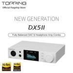 EXCLUSIVETOPPING DX5 II Fully Balanced DAC & Headphone Amplifier (£150.20 ex-VAT / 7600mW / PEQ /XLR )w/ccashbackTOPPING Professional Audio Store