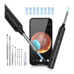 Ear Wax Removal Otoscope WiFi Ear Camera, IP67, 6 LEDs