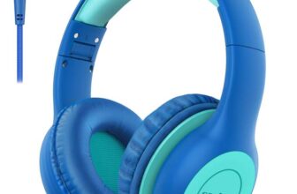 EarFun Kids Headphones Wired, 85dB Volume Limit Hearing – Sold by EarFun UK / FBA