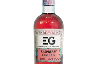 Edinburgh Gin Raspberry Gin liqueur 50cl (£9.99 when you apply voucher)