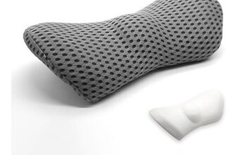 Edumov Lumbar Cushion Memory Foam for Office Chair and Car
