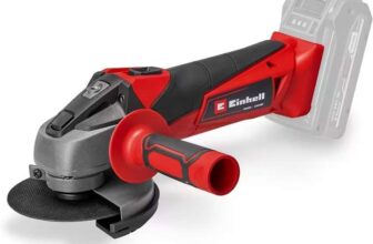 Einhell Cordless Angle Grinder TC-AG 18/115 Li-Solo Without Cutting Disc, Without Battery