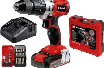 Einhell Cordless Drill Driver 44Nm with Battery and Charger 18V PXC 3-in-1 Combi Drill, Hammer Drill And Screwdriver