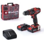 Einhell Cordless Drill Driver With Battery and Charger 18V PXC, 40Nm 3-in-1 Combi Drill, Hammer Drill And Screwdriver – TE-CD 18/40.