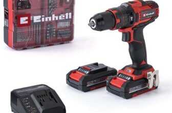 Einhell Cordless Drill Driver With Battery and Charger 18V PXC, 40Nm 3-in-1 Combi Drill, Hammer Drill And Screwdriver – TE-CD 18/40.