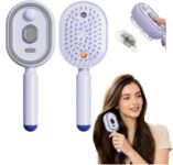 Electric Spray Air Cushion Massage Comb, 3 in 1 Electric Steam Brush
