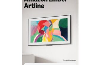 Ember Artline 65-Inch Fire TV, 4K QLED, Art Display, HDR10